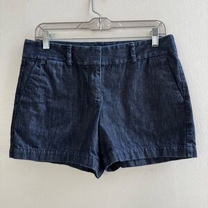 Loft Ann Taylor Chambray Denim Chino Shorts Women’s Size 4